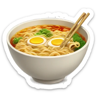 Ramen sticker