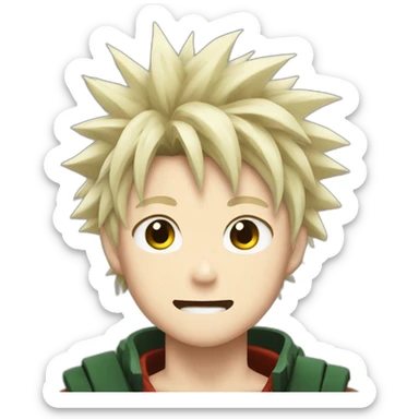 Bakugo katsuki sticker