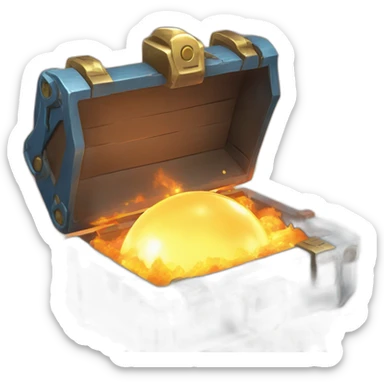 Pokemon Game LootCase Color Blue Fire Flame Rich Treasure Legendary Epic Pokeballs and Pokemons Inside this have Shiny Glow sticker