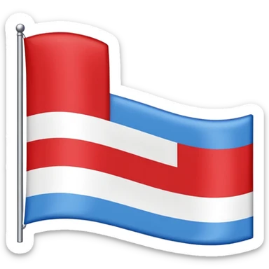 Sealand flag sticker