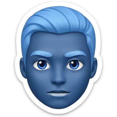 Popular creator blue mark  sticker