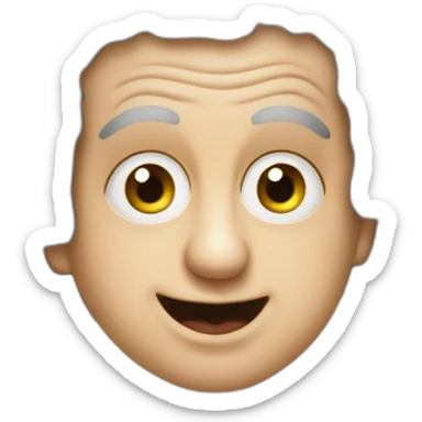 Young Larry fine of the three stooges sticker