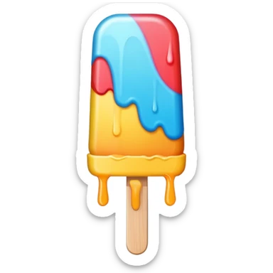 a popsicle sticker