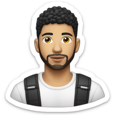 ANUEL WITHOUT MOSTACHE sticker