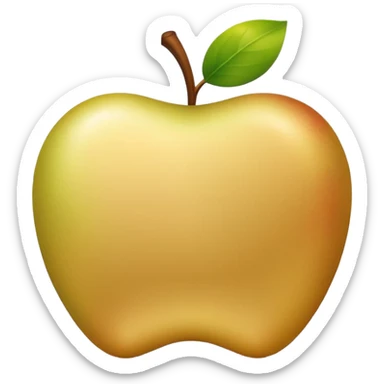 Create an Apple-style emoji that represents a stock/share, combining a clean upward-trending chart, a minimal financial symbol, and a confident growth vibe, using simple shapes, smooth gradients, and the polished. sticker