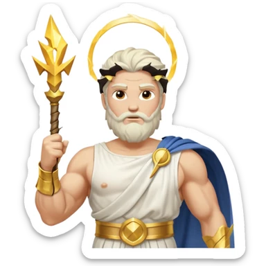 Zeus, God of Sky from Olympus Gods sticker