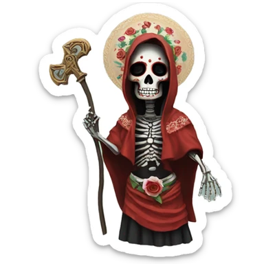 Santa muerte  sticker