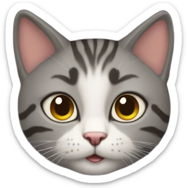 Chatte sticker