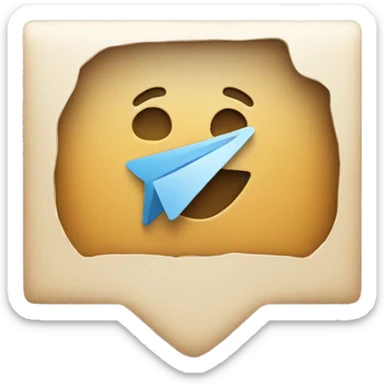 Logo of membership of telegram  sticker