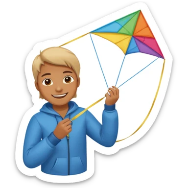 Kite Maker sticker