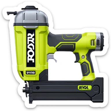 RYOBI 18V ONE+ AirStrike 18-Gauge Cordless Brad Nailer emoji style  sticker