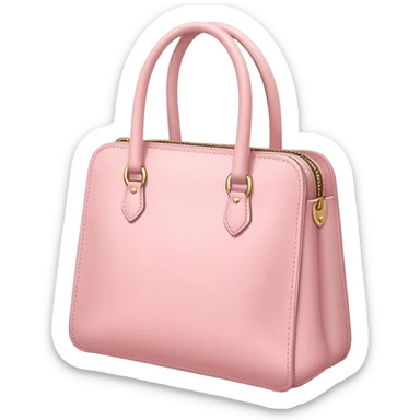 Lv light pink bag sticker