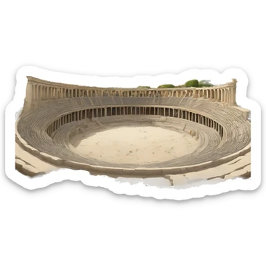 The Arena of Nîmes is a Roman amphitheater built towards the end sticker