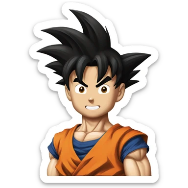 GOKU EN SUPER SAYEN sticker