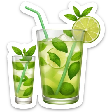mojito drunk sticker