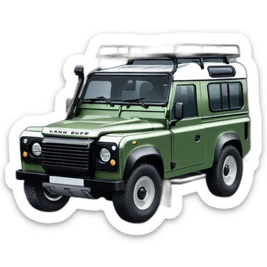 Land Rover Defender sticker