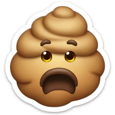 Poo emoji sticker