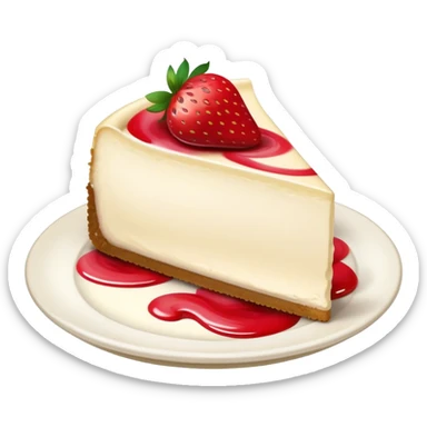 Cheesecake slice  sticker