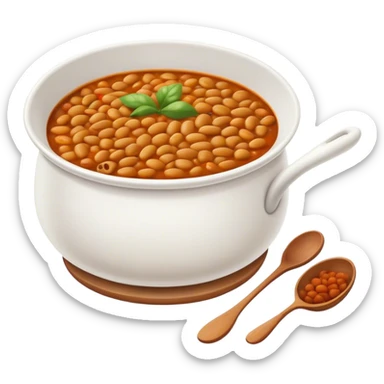 Cinematic Realistic Dal Dish Emoji, featuring a hearty lentil stew with aromatic spices rendered with lifelike textures and warm, comforting lighting. sticker