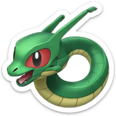 Pokemon Rayquaza sticker