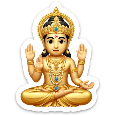Venkateshwara swami namam sticker