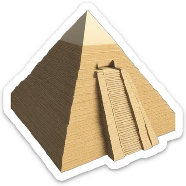 pyramid 3d sticker