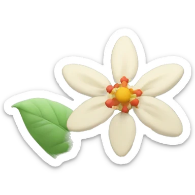 ashwagandha flower sticker