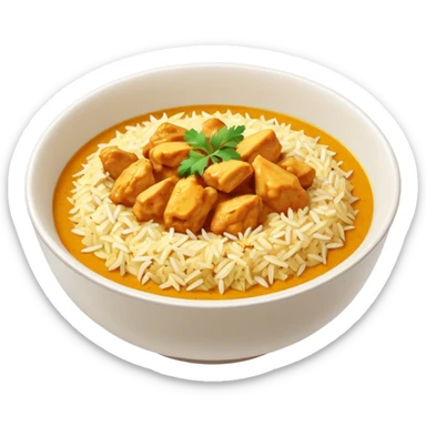 riso basmati con pollo al curry sticker