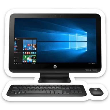 🖥️ HP Computador Windows 8.1 sticker