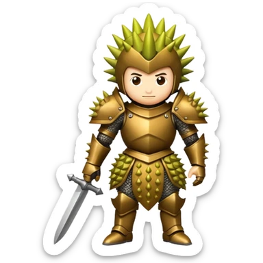 DURIAN KNIGHT sticker