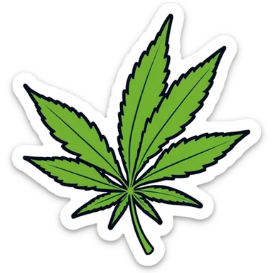Mr Cannabis  sticker