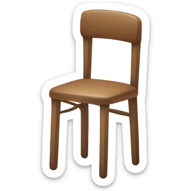 Chair that can walk sticker