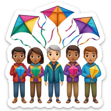Kite Makers sticker