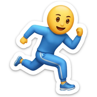 an emoji showing power of $MOVEMENT sticker