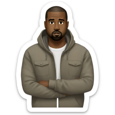 Kanye west sticker