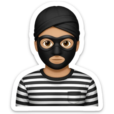 Create a robber sticker