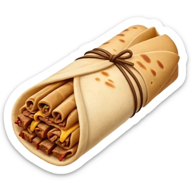 small shawarma sticker