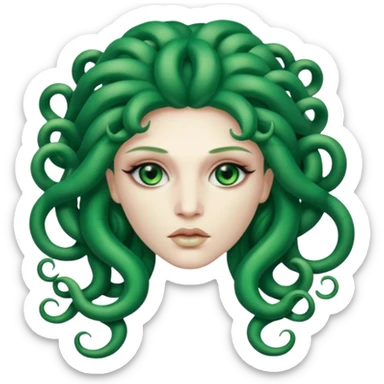 Medusa Versace sticker