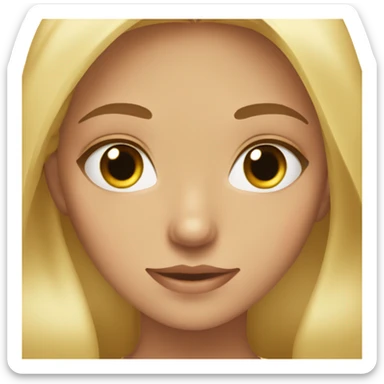 Things a blonde girl with hazel eyes does in a day sticker