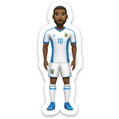 Jugador de futbol sticker