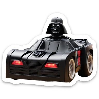 Toy Story Darth Vader themed rc car  sticker
