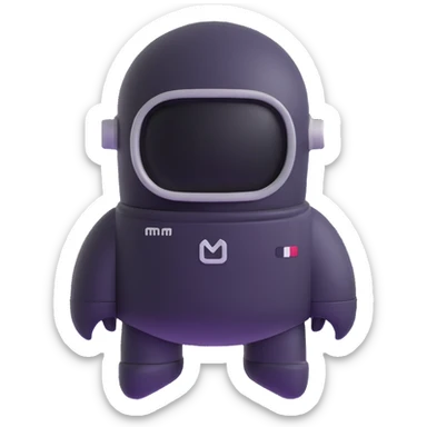 Among Us crewmate sticker