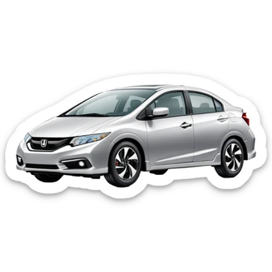 Honda civic fb sticker