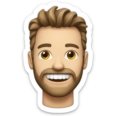 adam fermes tes dents sticker