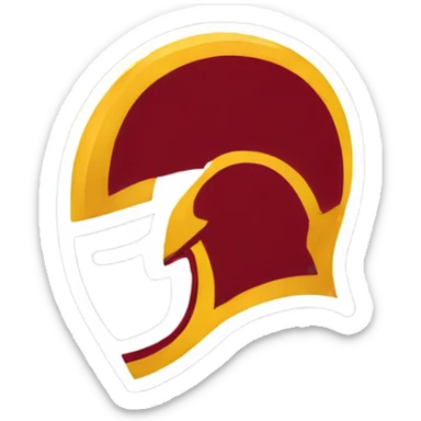 University of Southern California Trojan sticker