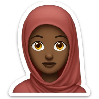 somalia woman sticker