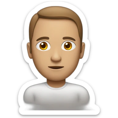 a man who lies sticker