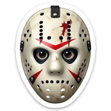 Jason Voorhees sticker