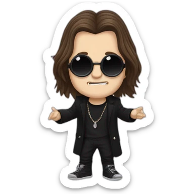 Ozzy Osbourne sticker