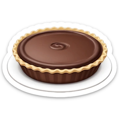 Edwards chocolate creme pie in Edwards packaging  sticker
